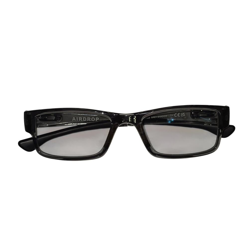 Oakley Airdrop Gray Shadow Black Prescription Glasses Mens